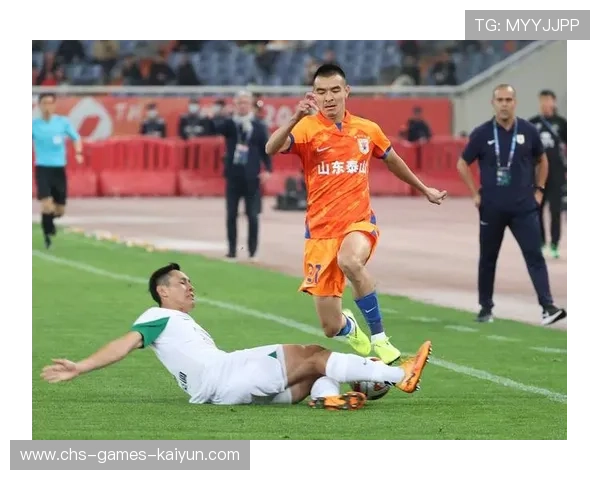 山东泰山外线连续冲刺给对手造成强大压力